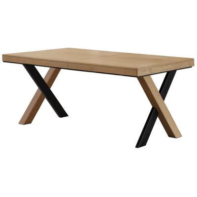 Oakham 1.6M-2.6M Extending Dining Table With X Legs